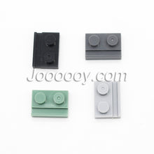 20 pcs 1*2 plates with door rail MOC bricks 32028