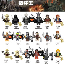 TV6401 TV6402  Lord of the Rings Orcs Orcs Sauron Goblin Minifigures