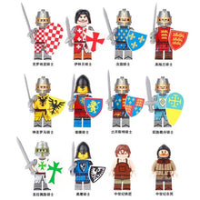 AH001- AH012 Medieval ancient rome knight soldier minifigure