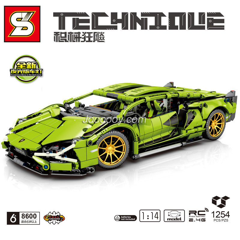 1254PCS SY8600 Technique：Lamborghini Sián FKP 37