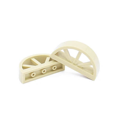 20pcs 20309 Window 1x4x1 2/3 with Spoked Rounded Top