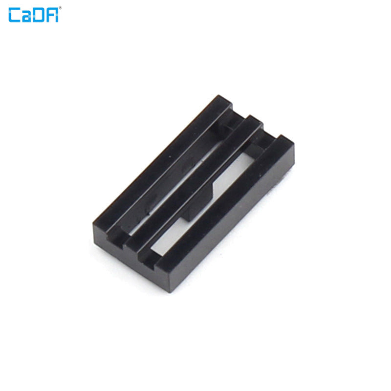 10pcs Cada 241226 Tile Modified 1 x 2 Grille with Bottom Groove / Lip
