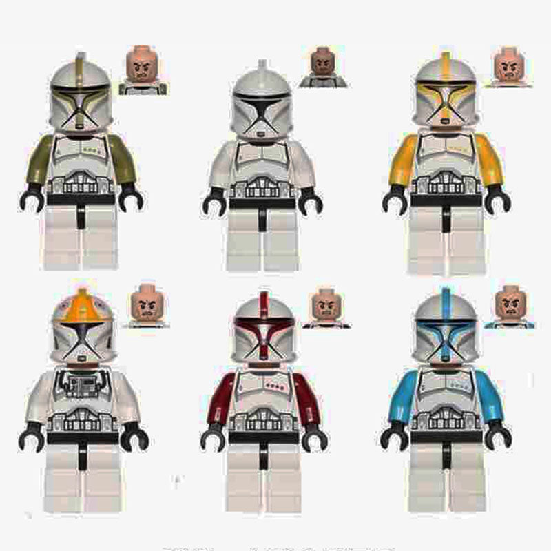 AX1078 colorful stormtrooper Star Wars minifigures – Joy Bricks