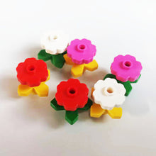 10 pcs Plant Flower 2 x 2 Leaves 4727,Plant Flower 2 x 2 Rounded 4727/4728