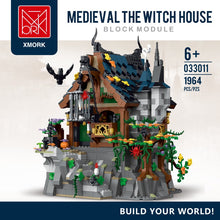 1964pcs 033011 XMORKMODEL Medieval - wizard hut