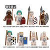 N313-320Egyptian Warrior Of The Nubian Tribe Of Egypt Minifigures