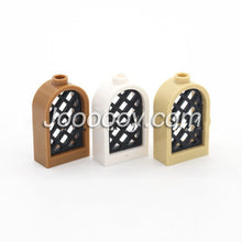 5 pcs 1*2*2⅔ dome window MOC bricks 30044+30046