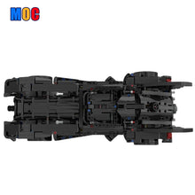 918pcs MOC-73349 1989 Batmobile-42111