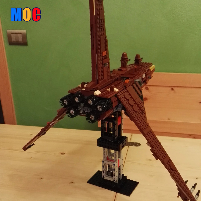 858PCS MOC-38581 Sandcrawler 75220 - B-Model Spaceship – Joy