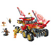 858PCS PRCK61029 Bounty Truck Model Building Blocks From Ninja Land Children's Toy Bricks
