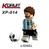 XP013-020 World Cup football team minifigures