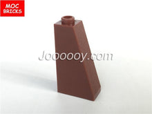 10pcs Inverted Slope Bricks & Slope Bricks for mountain MOC Bricks 4460 60481