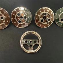 4pcs steering wheel hub brake disc MOC bricks 35189