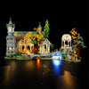 6167PCS 87055 The Lord of The Rings Rivendell - Led Lighting Kit Compatible with Lego Building Blocks Model