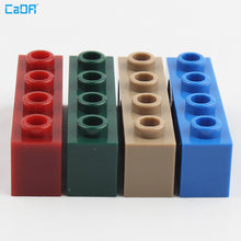 10pcs Cada 3701 Technic Brick 1x4 with Holes