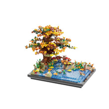 (Gobricks version) 822 pcs MOC-55872 Tree on a Lake Autumn