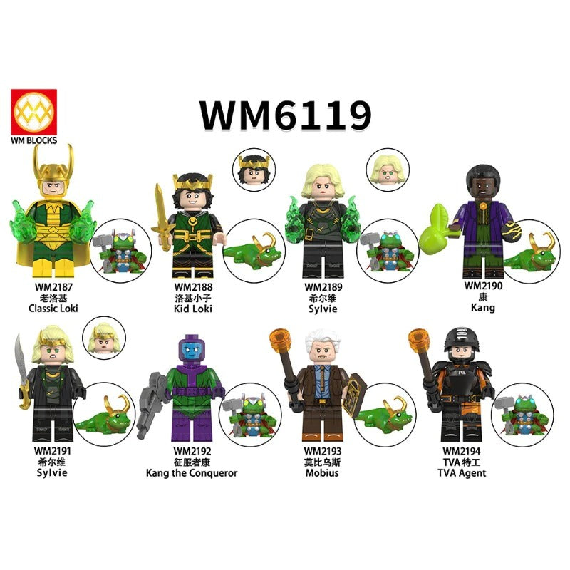 WM6119 superhero series Minifigures – Joy Bricks
