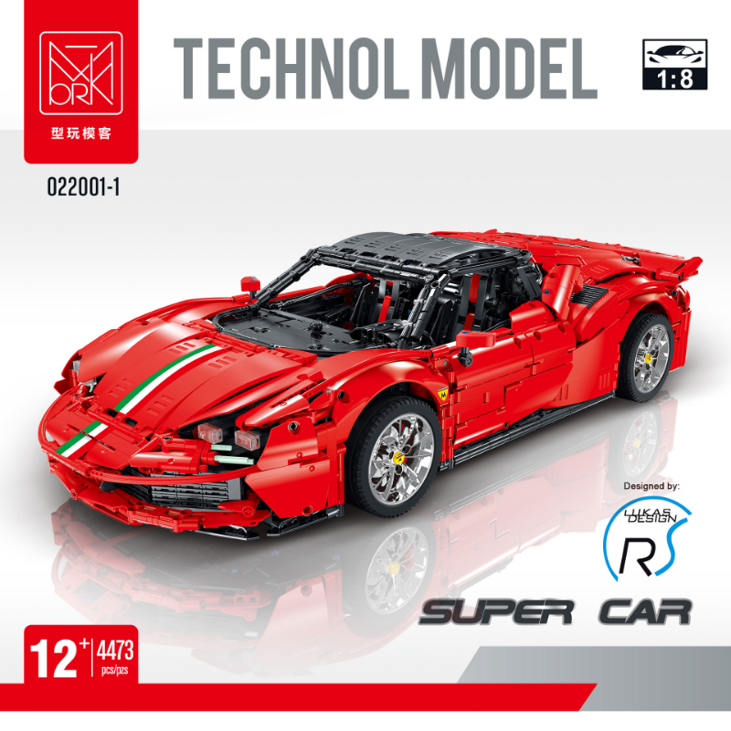 4473PCS MORK 022001-1 Ferrari SF90 Stradale – Joy Bricks