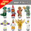 PG8061 Gingerbread Man Liberty Buzz Lightyear minifigures