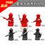 PG816-821 Star Wars Series red and black guard minifigure