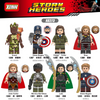 X0273 Superhero Series Thor Loki Minifigures