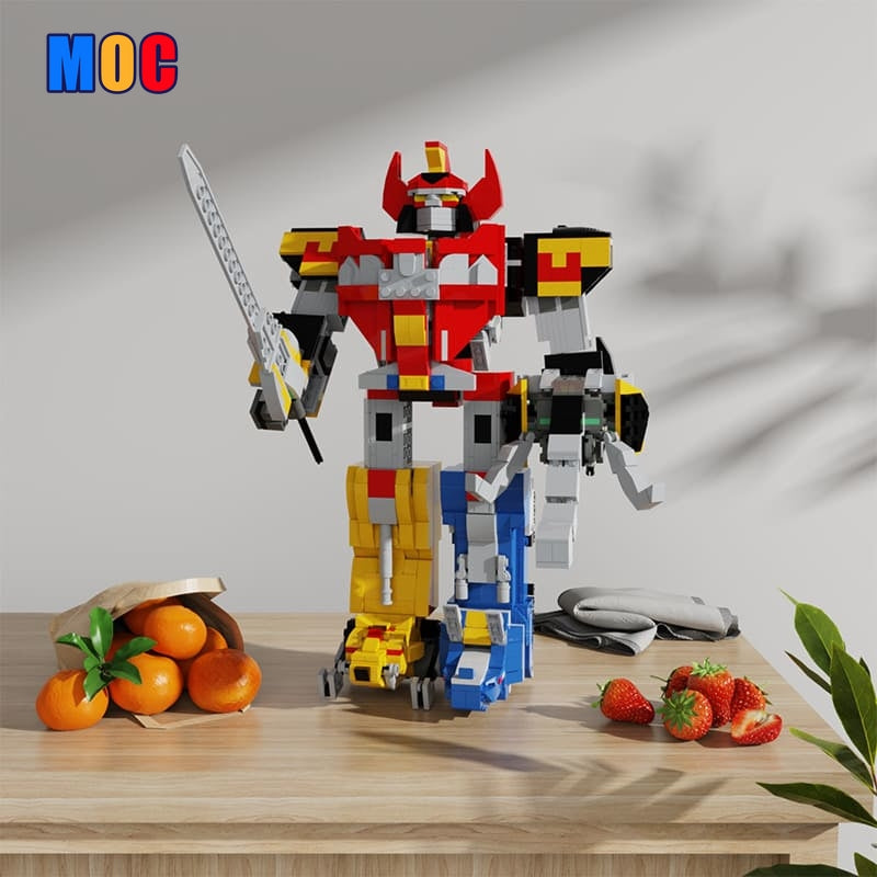 1500PCS Mighty Morphin Power Rangers – Joy Bricks
