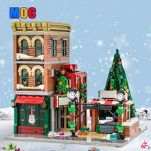 (Gobricks version) 1658 pcs MOC-130209 10308 Winter Modular Buildings