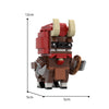 207PCS MOC-63736 Zelda Red Lynel Brickheadz