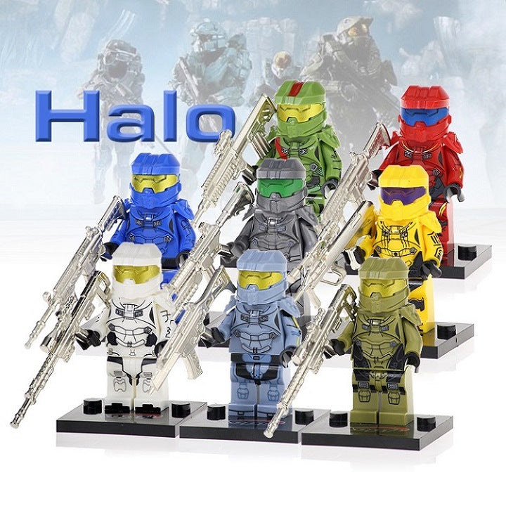 KF6043 Halo Warrior minifigures – Joy Bricks - Main Image