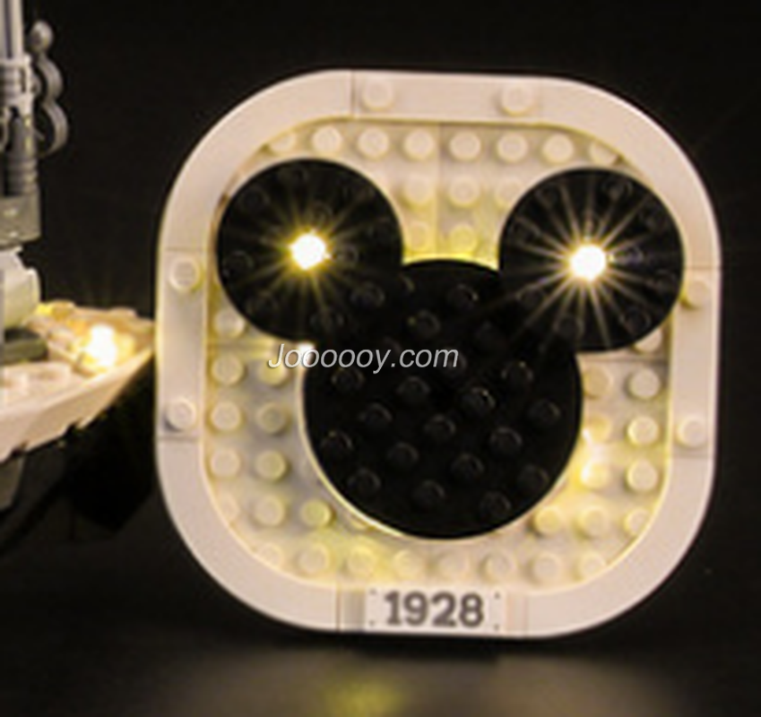 DIY LED Light Up Kit For Steamboat Willie 21317