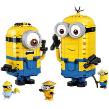 876pcs Movie Brick-built Minions and Their Lair Compatible 75551
