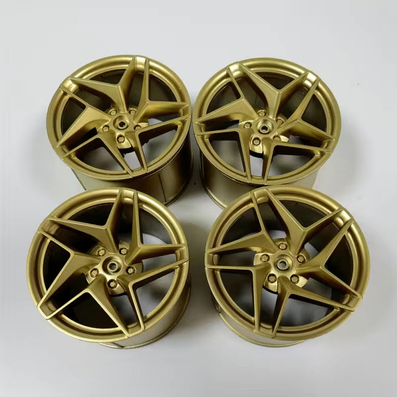 4pcs 488 Ferrari wheel electroplated wheel – Joy Bricks