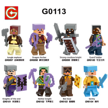 G0113 Jungle Explorer Sentinel Minecraft Minifigures