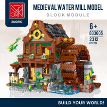 2312PCS XMORK 033005 Medieval Water Mill