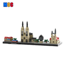 553PCS MOC-70560 Halberstadt Skyline