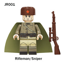 JR001-004 military minifigure