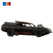 (Gobricks version) 1510pcs MOC-35846 mad max Black Interceptor