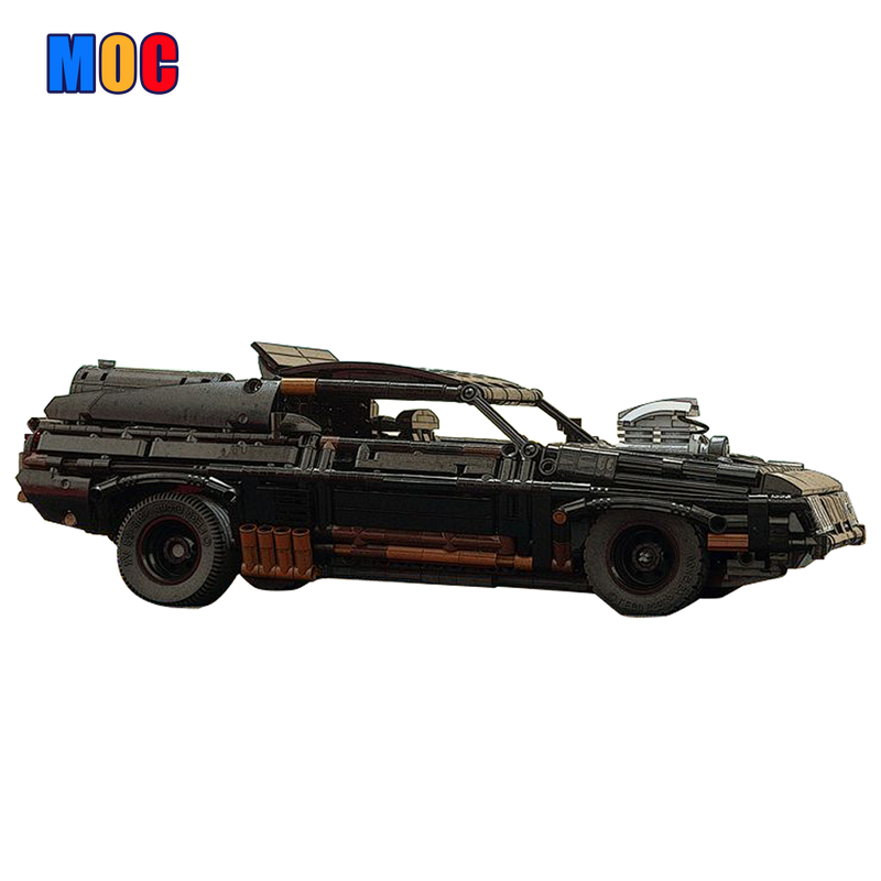 Gobricks version) 1510pcs MOC-35846 mad max Black Interceptor Gobricks version) 1510pcs MOC-35846 mad max Black Interceptor