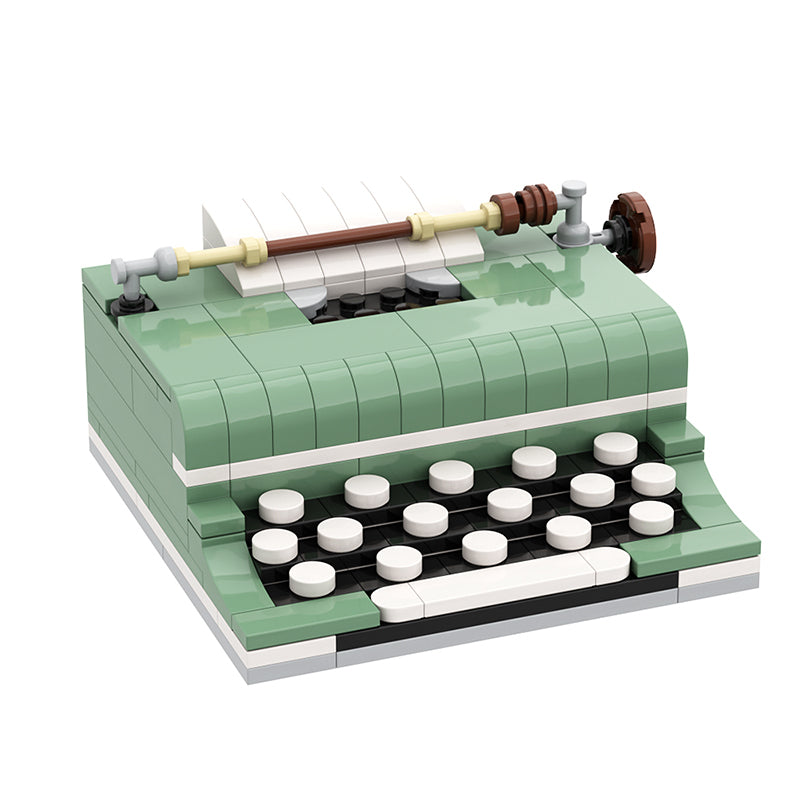 Mini Block Type Writer (Gobricks version)MOC-132996 mini typewriter – Joy Bricks