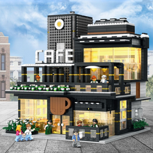 4314PCS JuHang 86007 Corner Cafe