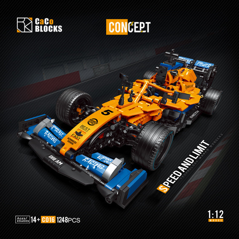 1248PCS CACO C016 Orange - Formula 1 Cars 1:12