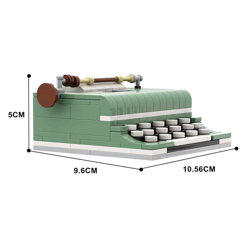 Mini Block Type Writer (Gobricks version)MOC-132996 mini typewriter – Joy Bricks