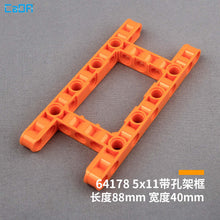 10pcs Cada 64178 Liftarm Modified Frame Thick 5 x 11 Open Center technic parts