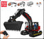 1828PCS MOULD KING 17033  Motorized Excavator Truck