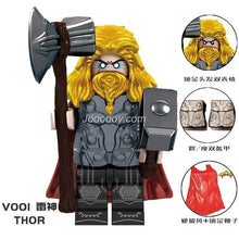 V001-V007 superhero series war machine minifigures