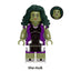 XH1980 female hulk minifigures