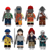 N101-108  Halloween series  Zombie  minifigures