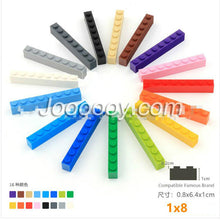 10 pcs 1*8 bricks MOC bricks 3008