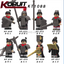 KT1088 Set Chinese Emperor and Ancient Chinese Soldier