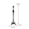 860PCS MOC-41953 Ultimate Space X Falcon 9 [1:110 scale]